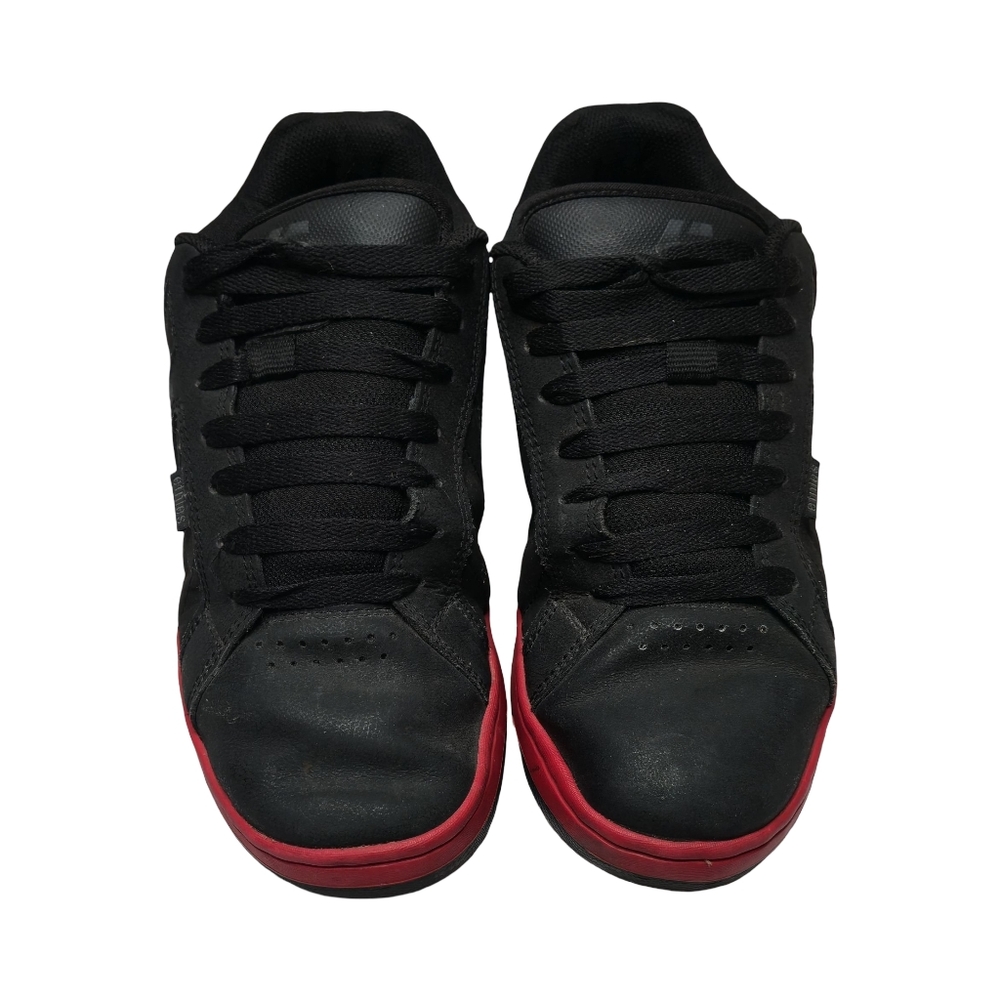 Y2K Etnies Metal Mulisha Skull Puffy Black Skate Shoes Sz 10 Mens Skater - Picture 5 of 9